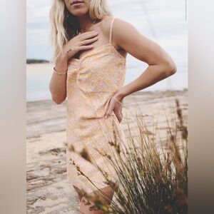 NWT Volcom Coco Ho Mini Dress - Grapefruit / Size Medium